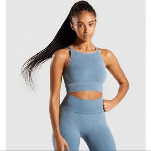 GYMSHARK Studio Seamless Sports Bra and leggings set size medium